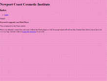 Tablet Screenshot of luudoancosmeticinstitute.com